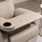 Contemporary Leather Recliner 32.7" Wide Standard Recliner with Footrest Clearhalo 'Chairs & Seating' 'furn' 'furn_recliners' 'Furniture' 'Living Room Furniture' 'Recliners' 1200x1200_f6404a6a-eb51-4c59-a155-e18d5e9f0f26