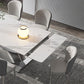 Modern Sintered Stone Dining Table Set 1/4/5/7 Pieces Dining Set for Home Use Clearhalo 'Dining Room Sets' 'Dining Tables & Seating' 'dining_room_set' 'furn' 'furn_dining_room_set' 'Furniture' 'furniture_dining_room_set' 'Kitchen & Dining Furniture' 1200x1200_f6407855-ee66-4569-b9f8-244c59681abf