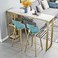 Glam Stone Bar Counter Table Rectangle Bar Counter Table for Home Clearhalo 'Bar Furniture' 'Bar Tables' 'bar_tables' 'furn' 'furn_bar_tables' 'Furniture' 'Kitchen & Dining Furniture' 1200x1200_f640cbbd-b6e1-4386-afbb-5336f264be8c