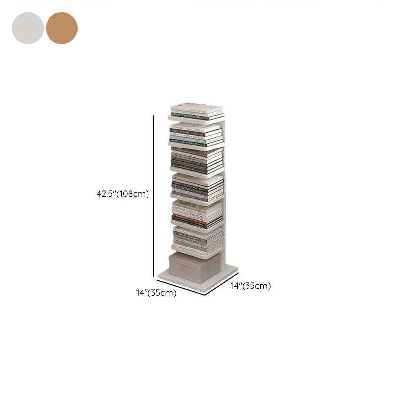 Modern Engineered Wood Bookshelf Standard Bookcase with Shelves Clearhalo 'Bookcases' 'furn' 'furn_bookcases' 'Furniture' 'Office Furniture' 1200x1200_f643a6d6-948d-4562-84a6-8a68c273d9dc