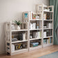 Contemporary Standard Bookshelf Wooden Open Back Bookcase with Shelves Clearhalo 'Bookcases' 'furn' 'furn_bookcases' 'Furniture' 'Office Furniture' 1200x1200_f648281a-879b-4714-8f4c-8cf6ba3d3681