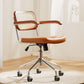Modern Style Swivel Chair Low Back Home Office Chair with Wheels Clearhalo 'furn' 'furn_office_chair' 'Furniture' 'Office Chairs' 'Office Furniture' 'office_chair' 1200x1200_f648a886-060a-425c-8581-b97f051d8fe3