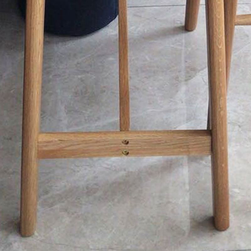 Modern vast hout bistro accent eettafel rechthoek indoor patio balk tafel