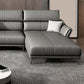Faux leather High Back Square Arm Sofa and Sectional with Stain-Resistant Clearhalo 'furn' 'furn_sectionals' 'Furniture' 'furniture_sectionals' 'kitchen' 'kitchen_sectionals' 'Living Room Furniture' 'Sectionals' 1200x1200_f64c7503-7729-4595-ac4e-2ea9a22eb5df