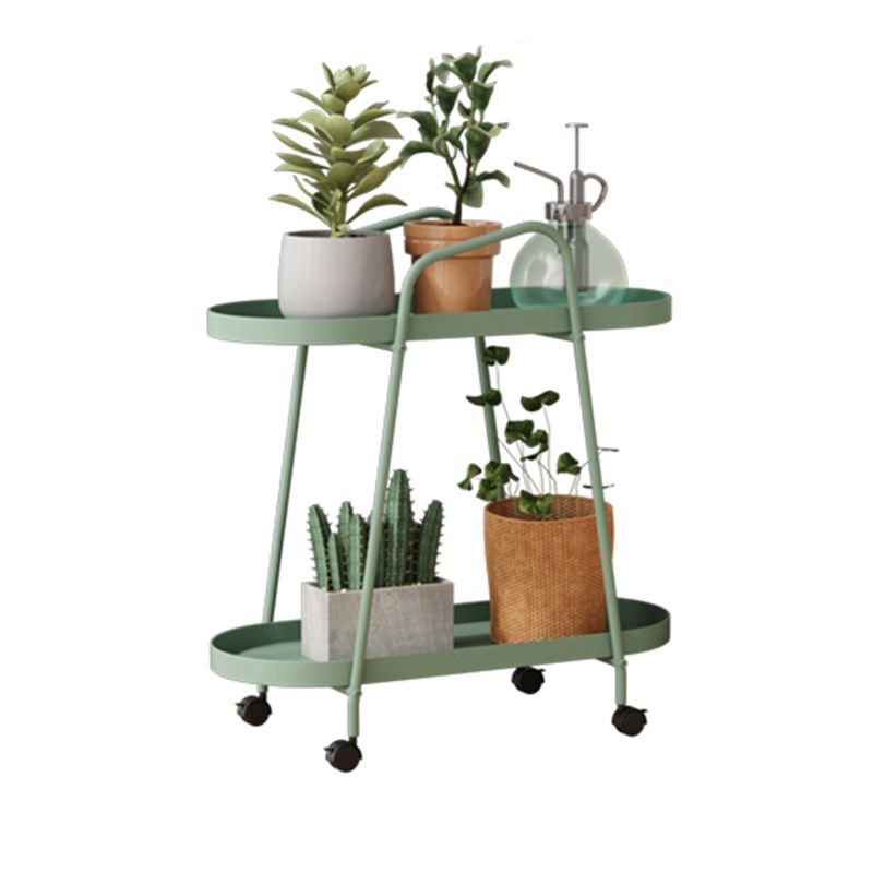 25.19" Tall Metal Side Table Oval 4 Legs Sofa Side Accent Table Clearhalo 'Coffee & Accent Tables' 'End & Side Tables' 'end_side_tables' 'furn' 'furn_end_side_tables' 'Furniture' 'Living Room Furniture' 1200x1200_f656b111-b5dc-4ba8-bfbe-3b0f782b5b71