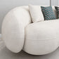23.62" High Sloped Arm Sofa with 4 Pillows Wool Sofa in White Clearhalo 'furn' 'furn_sofas' 'Furniture' 'Living Room Furniture' 'Sofa' 'sofas' 1200x1200_f6579554-8480-44b2-b1c4-74ab2475e505