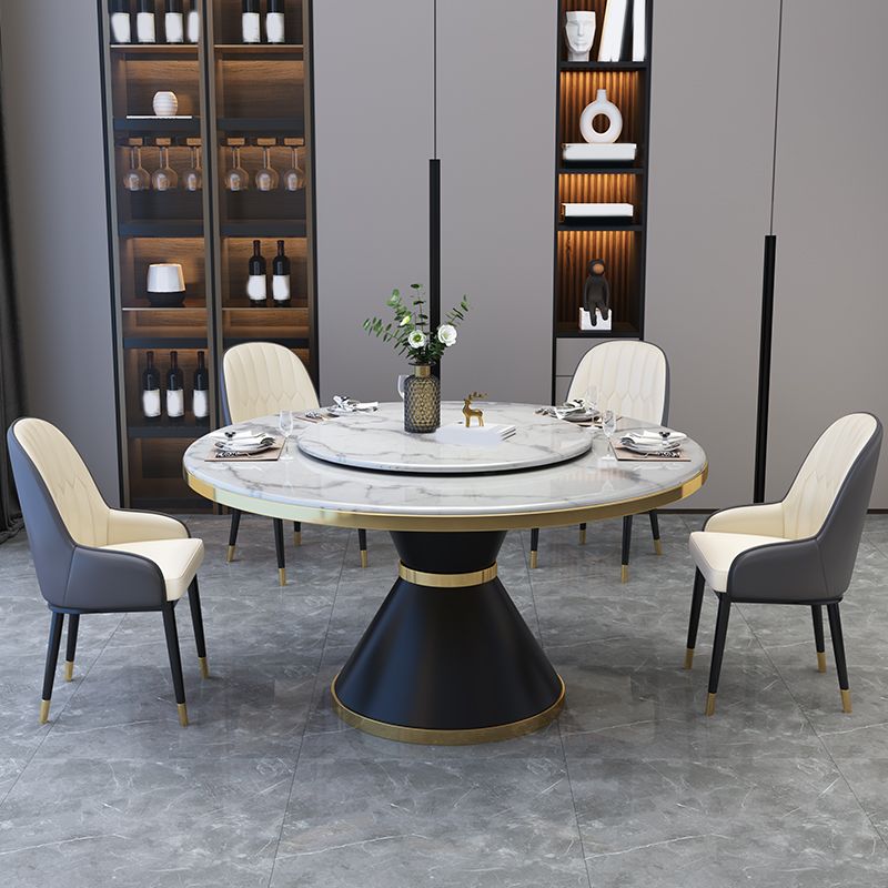 Muebles de mármol glam 5/7/9/11 altura estándar muebles de comedor para el hogar