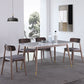Rectangle Grey Dining Table Rubberwood Solid Wood Legs Dining Table Clearhalo 'Dining Tables & Seating' 'Dining Tables' 'dining_table' 'furn' 'furn_dining_table' 'Furniture' 'Kitchen & Dining Furniture' 1200x1200_f65cad61-617b-42fd-86af-0a3358b4ffc7
