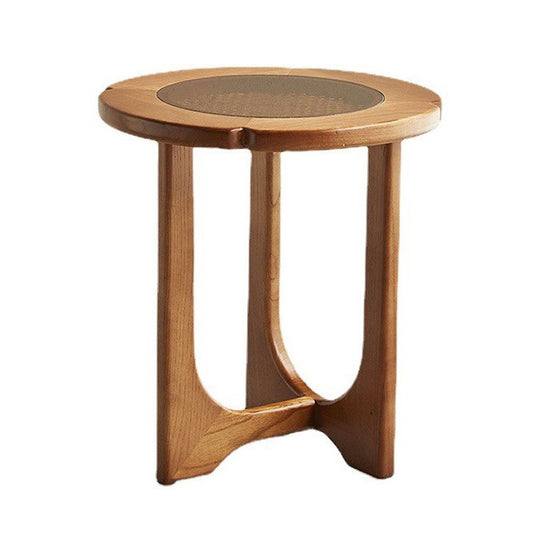 Tavolino da cocktail al caffè con le gambe incrociate con tavolino contemporaneo