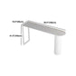Modern 1/2/3/5 Pieces Bar Table Set Rectangle Stone Bar Table with High Stools Clearhalo 'Bar Furniture' 'furn' 'furn_home_bar_bar_sets' 'Furniture' 'Home Bars & Bar Sets' 'home_bar_bar_sets' 'Kitchen & Dining Furniture' 1200x1200_f65eabb7-7c33-4932-b7f7-2cc67cb6b244