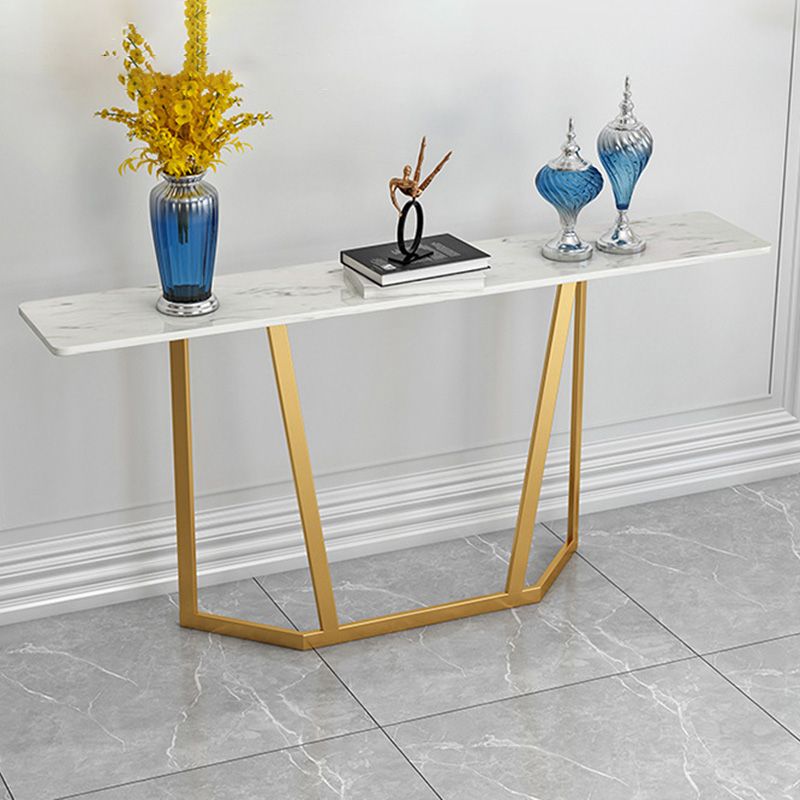 Tabla de consola sofá moderna Tabla de acento de consola de acabado antiguo