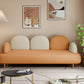 Macaroon Modern Recessed Arm Sofa 3 Seater Curved Sofa for Living Room Clearhalo 'Furniture' 'furniture_sofas' 'kitchen' 'kitchen_sofas' 'Living Room Furniture' 'Sofa' 'sofas' 1200x1200_f6661ad0-480e-4891-afd7-ebdf9419aa72
