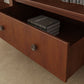 Rectangle Open Storage Bookshelf Nordic Solid Wood Bookshelf with Drawer