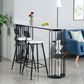 Modern Style Upholstered Counter Stool Bar-height Bar Stool with Footrest Clearhalo 'Bar Furniture' 'Bar Stools' 'bar_stools' 'furn' 'furn_bar_stools' 'Furniture' 'Kitchen & Dining Furniture' 1200x1200_f669e5db-6092-441e-93a6-cb01ac975963