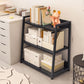 11.81" Wide Ladder Bookshelf Contemporary Metal and Wood Bookcase Clearhalo 'Bookcases' 'furn' 'furn_bookcases' 'Furniture' 'Office Furniture' 1200x1200_f66a59a1-4628-4452-ba0d-ae19708e87e1