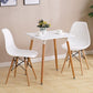 Wooden Dining Room Table for 2 Person with Natural Wood Legs Clearhalo 'Dining Tables & Seating' 'Dining Tables' 'dining_table' 'furn' 'furn_dining_table' 'Furniture' 'Kitchen & Dining Furniture' 1200x1200_f66d922e-0ffe-4692-a4ad-4b7290b8899e