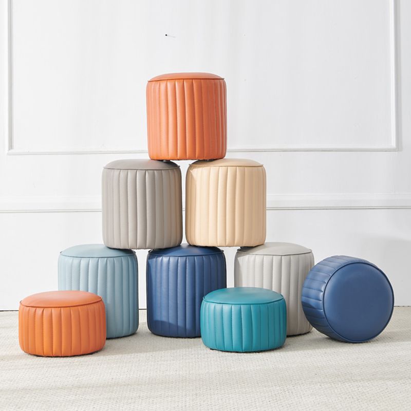 Pouf contemporain résistant à l'eau