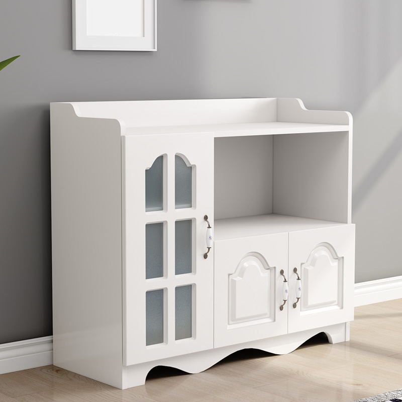 現代のダイニングサーバーは、リビングルーム用の木材サーバーを製造しました