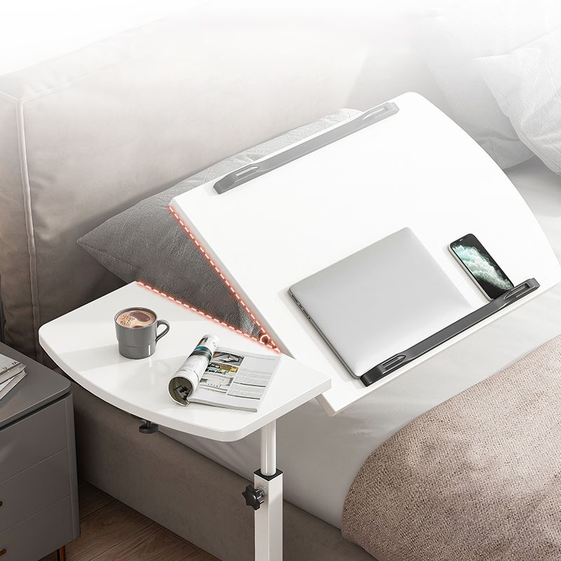 Moderner Büroschreibtisch Holz verstellbarer Bürotisch für Zuhause