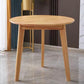 Rubberwood Solid Wood Dining Table Round Dining Table in Walnut and Natural Clearhalo 'Dining Tables & Seating' 'Dining Tables' 'dining_table' 'furn' 'furn_dining_table' 'Furniture' 'Kitchen & Dining Furniture' 1200x1200_f67bde84-3d27-48f1-8ca4-36cfc679b685