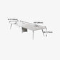 Contemporary Rectangle Dining Table Solid Wood Top Indoor Table with 4 Legs Clearhalo ' dining_table' 'Dining Tables & Seating' 'Dining Tables' 'furn' 'furn_dining_table' 'Furniture' 'furniture_dining_table' 'Kitchen & Dining Furniture' 'kitchen&dining_furn' 'kitchen' 'kitchen_dining_table' 1200x1200_f67c3e9e-d02c-45d6-9497-93f3503838ee