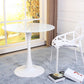 Contemporary Style Home Tempered Glass Dining Table Round Shape Table with Pedestal Base Clearhalo ' dining_table' 'Dining Tables & Seating' 'Dining Tables' 'furn' 'furn_dining_table' 'Furniture' 'furniture_dining_table' 'Kitchen & Dining Furniture' 'kitchen&dining_furn' 'kitchen' 'kitchen_dining_table' 1200x1200_f67c7013-dc26-43b8-bfbd-9735482074a3