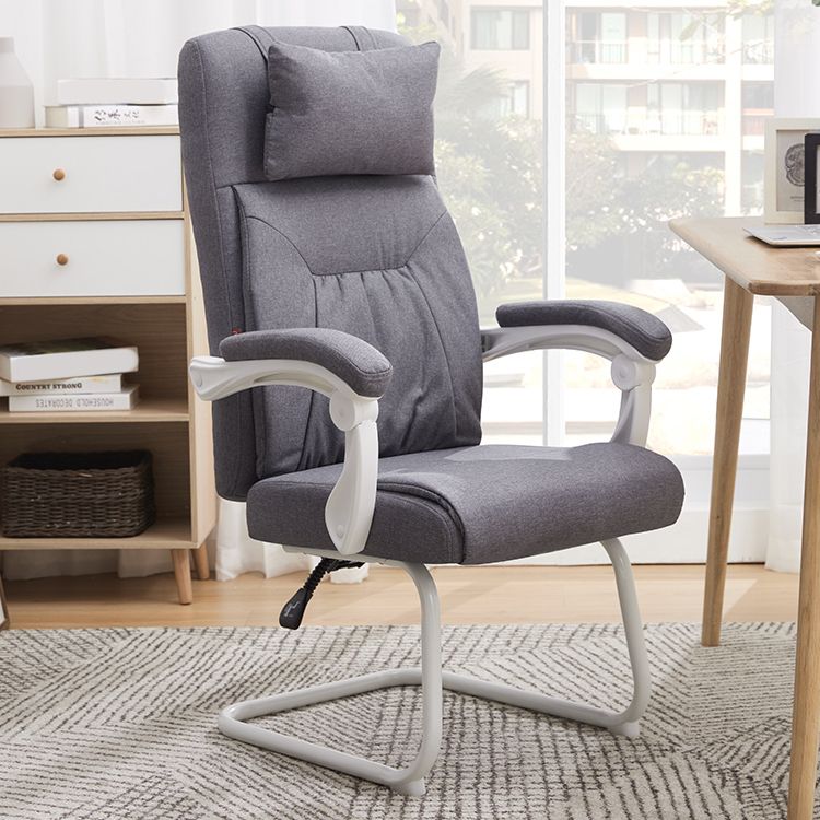 Arms imbottito moderno sedia da ufficio meccanismo di inclinazione senza angoscia sedia ergonomica