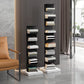 Modern Style Vertical Bookshelf Closed Back Metal Bookcase for Home Clearhalo 'Bookcases' 'furn' 'furn_bookcases' 'Furniture' 'furniture_bookcases' 'Office Furniture' 1200x1200_f67de41b-2d1e-4d79-adbe-d0ff53b0cae1