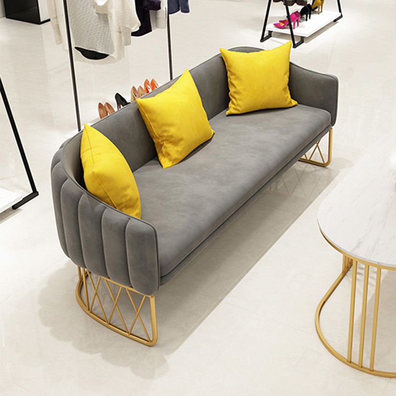 Sofá de brazo de esmoquin de 25.59 "de ancho con sofá moderno apretado para sala de estar