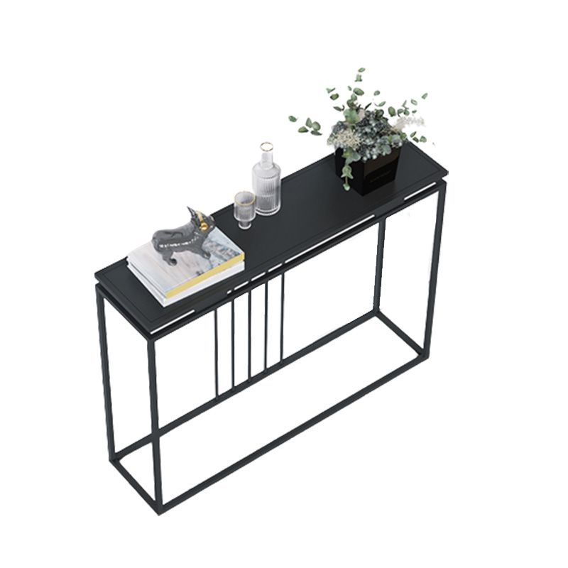 Table accent de console moderne Table de console finition antique en métal