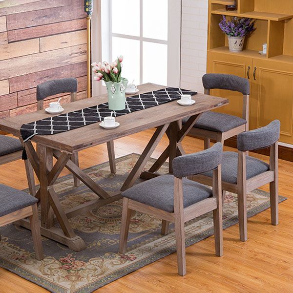 Farmhouse Coffee Shop Open Side Chair Matte Finish Fabric Dining Chair Clearhalo ' kitchen&dining_furn' 'Dining Chairs' 'Dining Tables & Seating' 'dining_chair' 'Furniture' 'furniture_dining_chair' 'Kitchen & Dining Furniture' 'kitchen' 1200x1200_f68ad21a-6a88-4542-bfc0-a2f7b342c8f9