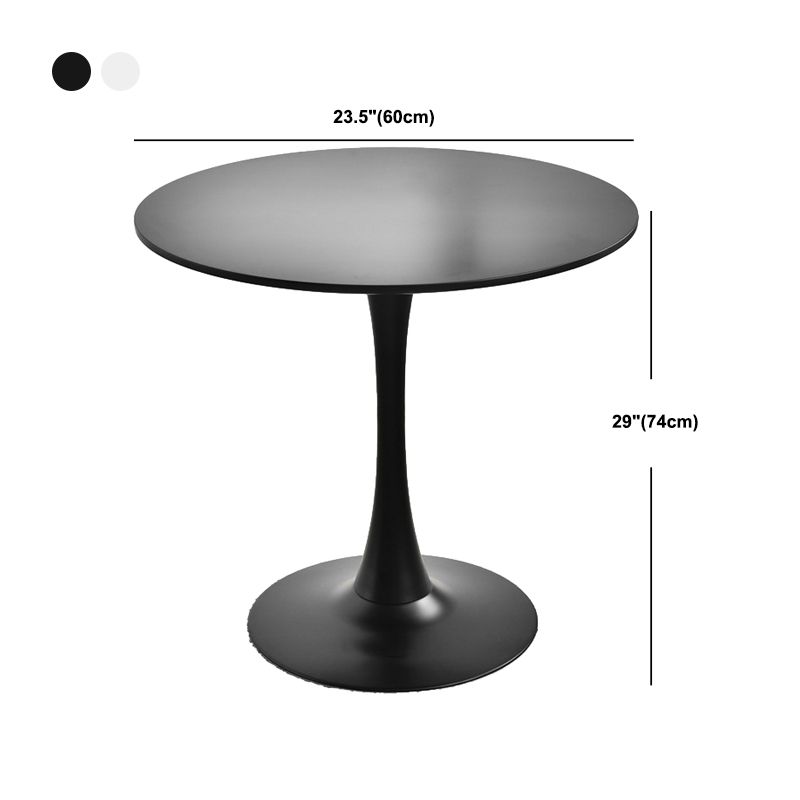29.13" Tall Contemporary Style Coffee Cocktail Table Pedestal Round Coffee Table Clearhalo 'Coffee & Accent Tables' 'Coffee Tables' 'coffee_tables' 'furn' 'furn_coffee_tables' 'Furniture' 'Living Room Furniture' 1200x1200_f68cccd7-eff9-4d77-916e-f14fa77f4b46