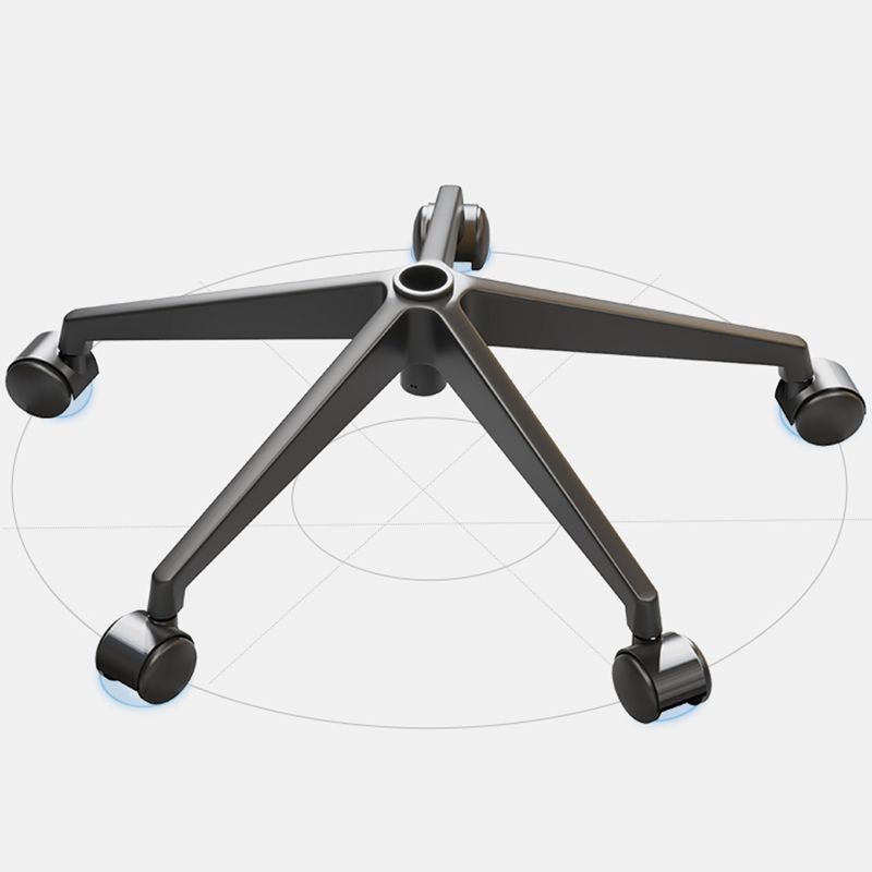 Sedia da scrivania ad armi regolabile moderna nessuna sedia da ufficio angosciante con schiena traspirante