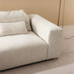 Creamy-White Contemporary Microsuede Tuxedo Arm Sofa for Living Room, Apartment Clearhalo 'furn' 'furn_sofas' 'Furniture' 'furniture_sofas' 'Living Room Furniture' 'Sofa' 'sofas' 1200x1200_f68f6305-d4fb-4030-bfc3-f4b8657f7bd5