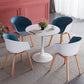 Contemporary Style Chair Dining Arm Chair with Wooden Legs for Kitchen Clearhalo ' kitchen&dining_furn' 'Dining Chairs' 'Dining Tables & Seating' 'dining_chair' 'furn' 'furn_dining_chair' 'Furniture' 'furniture_dining_chair' 'Kitchen & Dining Furniture' 'kitchen' 1200x1200_f690bf50-30e6-4a01-a701-1cc5bcd43adf