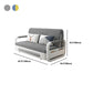 Canapé de bras carré à linge lavable canapé pliable standard pour le salon