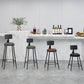 Industrial Footrest Bristol Stool Matte Finish Iron Bar Stool Clearhalo 'Bar Furniture' 'Bar Stools' 'bar_stools' 'furn' 'furn_bar_stools' 'Furniture' 'furniture_bar_stools' 'Kitchen & Dining Furniture' 1200x1200_f69871ee-bdda-4c1e-8f50-96f6576e4974