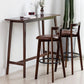 Modern Rectangle Fixed Bar Table Solid Wood Counter Height Bar Dining Table Clearhalo 'Bar Furniture' 'Bar Tables' 'bar_tables' 'furn' 'furn_bar_tables' 'Furniture' 'Kitchen & Dining Furniture' 1200x1200_f69927e7-e91e-4828-b735-b5ef4bb7d9c2