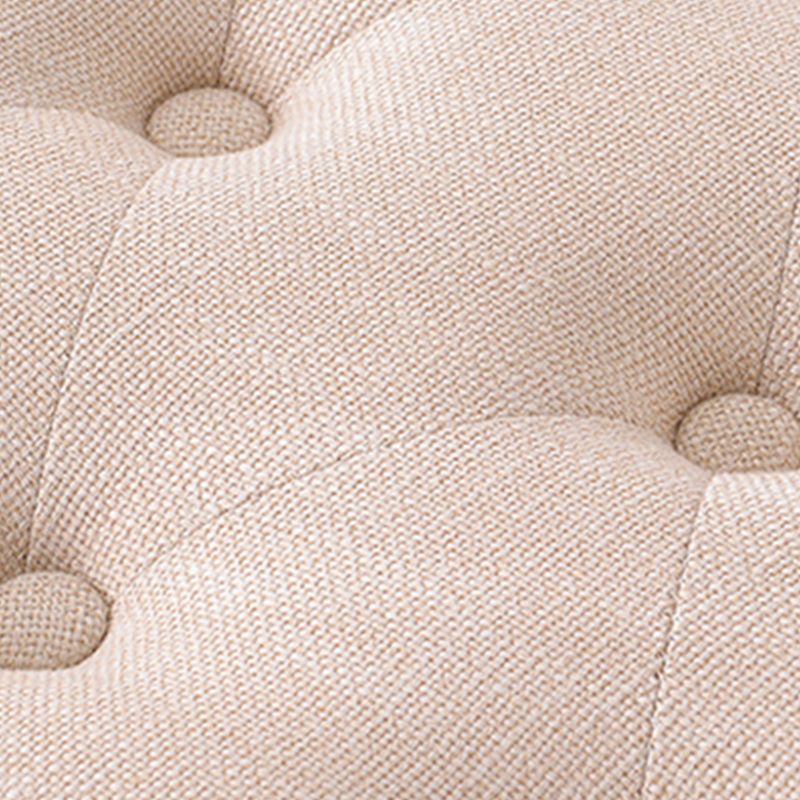 Foam Cushioned Bench 39.37" L x 15.75" W x 17.72" H Modern Bench with Nailheads Clearhalo 'Benches' 'Chairs & Seating' 'furn' 'furn_benches' 'Furniture' 'Living Room Furniture' 1200x1200_f699f8d3-dafe-4e24-9b4d-efc338ef6a9f