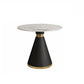 Glam Style Sintered Stone Dining Set Round 1/2/5 Pieces Dining Set for Home Use Clearhalo 'Dining Room Sets' 'Dining Tables & Seating' 'dining_room_set' 'furn' 'furn_dining_room_set' 'Furniture' 'Kitchen & Dining Furniture' 1200x1200_f69a32f1-c0d4-487e-b4e5-946704f12b57
