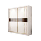 Modern Style Wardrobe Cabinet Glass Wardrobe Closet for Home