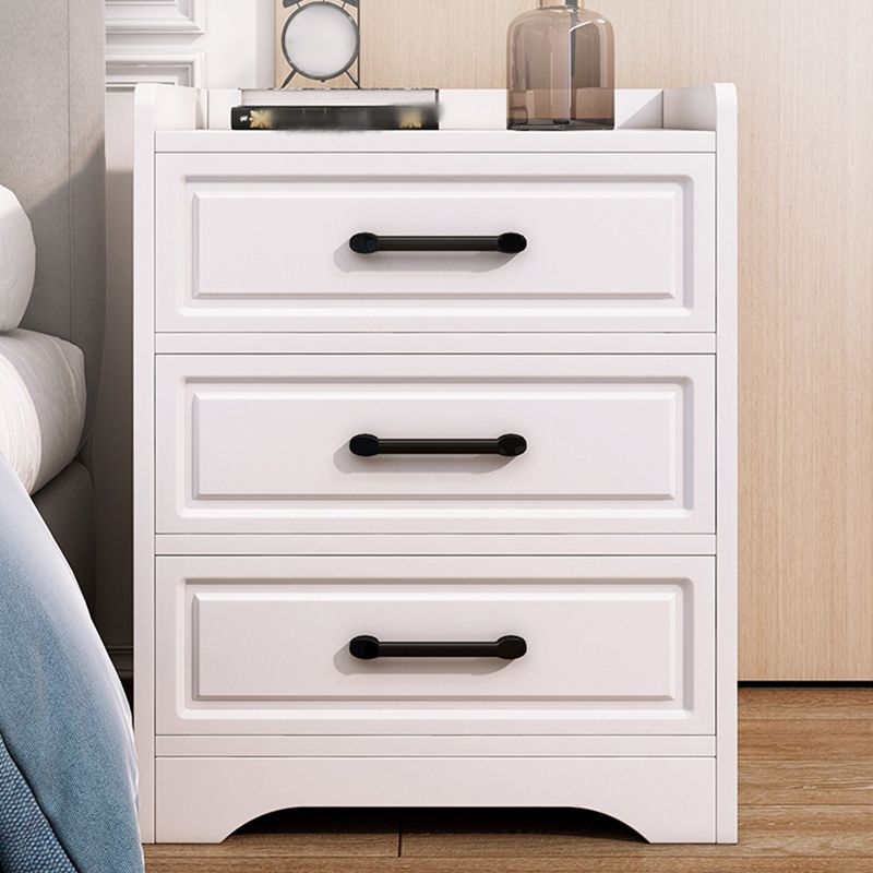 Modern Imitation Wood Nightstand Drawer Storage Accent Table Nightstand Clearhalo 'Bedroom Furniture' 'furn' 'furn_night_stand' 'Furniture' 'night_stand' 'Nightstands' 1200x1200_f69ea839-b305-4507-8fc6-1be08959a5b8