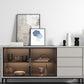 Contemporary Stone Top Sideboard 3 Drawers 2 Doors Sideboard for Living Room Clearhalo 'buffet_sideboard' 'Buffets & Sideboards' 'furn' 'furn_buffet_sideboard' 'Furniture' 'Kitchen & Dining Furniture' 1200x1200_f69f46cc-a37e-42eb-9f8c-cc6dd02dffbc