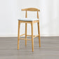 Industrial Style Counter Chair Solid Wood Footrest Counter Stool for Restaurant Clearhalo 'Bar Furniture' 'Bar Stools' 'bar_stools' 'furn' 'furn_bar_stools' 'Furniture' 'Kitchen & Dining Furniture' 1200x1200_f69f492c-4a4b-4dcb-9883-9340859dd41b
