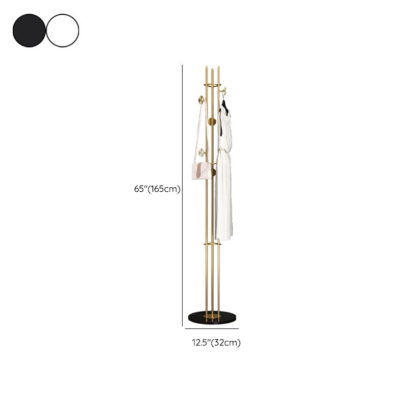 ゴールドコートハンガーコンテンポラリーステンレススチールエントリホールツリー