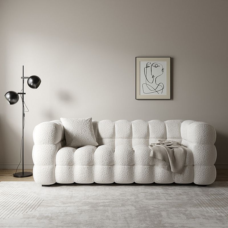 Divano a braccio di smoking contemporaneo di divano standard serrato per soggiorno