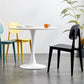 Contemporary Kitchen Dining Side Chair Open Back Plastic Chair