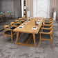 Solid Wood Industrial Rectangle Table Wood Top Indoor Table with Trestle Clearhalo ' dining_table' 'Dining Tables & Seating' 'Dining Tables' 'furn' 'furn_dining_table' 'Furniture' 'furniture_dining_table' 'Kitchen & Dining Furniture' 'kitchen&dining_furn' 'kitchen' 'kitchen_dining_table' 1200x1200_f6aa0b8a-5dc0-489e-a0a5-de43de77f1c4