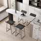 Stone Bar Dining Table Modern Bar Table with Double Pedestal Base for Kitchen Dining Room Clearhalo 'Bar Furniture' 'Bar Tables' 'bar_tables' 'furn' 'furn_bar_tables' 'Furniture' 'furniture_bar_tables' 'Kitchen & Dining Furniture' 1200x1200_f6af8ed1-690d-4ff2-87c0-b50dbed2fd6a