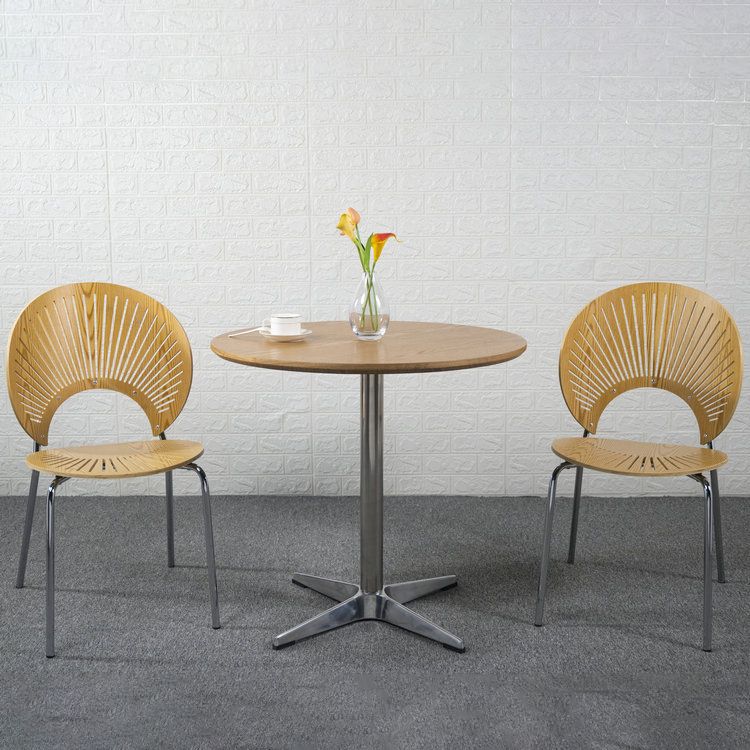 Modern Style Wood Kitchen Dining Room Chair Set Open Back Side Shell Chairs Clearhalo ' kitchen&dining_furn' 'Dining Chairs' 'Dining Tables & Seating' 'dining_chair' 'furn' 'furn_dining_chair' 'Furniture' 'furniture_dining_chair' 'Kitchen & Dining Furniture' 'kitchen' 1200x1200_f6b024d0-7fa5-4fe6-bb29-b47757d92e6e